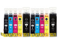 10X ATRAMENTY PRE CANON PIXMA iP4600 iP4700 2X SADA 10X ATRAMENTY PRE CANON PIXMA iP4600 iP4700 2X SADA