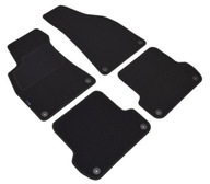 Audi A4 B6/B7 00-08. Velúrové koberce - Strieborné Audi A4 B6/B7 00-08. Velúrové koberce - Strieborné