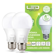 2x LED žiarovka 9W Twilight Motion Sensor HEAT 2x LED žiarovka 9W Twilight Motion Sensor HEAT