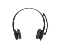 Slúchadlá Logitech H151 s mikrofónom čierne Slúchadlá Logitech H151 s mikrofónom čierne