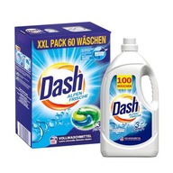 DASH univerzálny Prací gél 5l + Kapsule 60 ks DASH univerzálny Prací gél 5l + Kapsule 60 ks