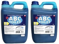 ABC TOILET turistický toaletný roztok 2x5L = 10L