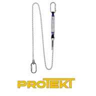 Jednoduché elastické lano s tlmičom Protekt ABM/LB101 AZ011 Basic3S