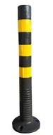 Parkovací cestný stĺpik 75 cm čierno-žltý