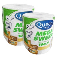 QUEEN MEGA SWEEP PAPIEROVÝ UTERÁK BIELY 200m QUEEN MEGA SWEEP PAPIEROVÝ UTERÁK BIELY 200m