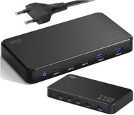 Rýchla USB nabíjačka GaN napájací zdroj 120W pre telefón Laptop QC3.0 PPS PD100W Rýchla USB nabíjačka GaN napájací zdroj 120W pre telefón Laptop QC3.0 PPS PD100W