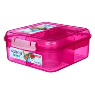 Sistema lunchbox Bento nádoba 1250ml ružová