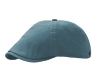 Modrá bavlnená letná čiapka s úpravou