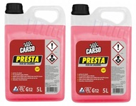 CARSO PRESTA G12 CHLADIČ TEKUTINY ČERVENÝ 5L X2 CARSO PRESTA G12 CHLADIČ TEKUTINY ČERVENÝ 5L X2