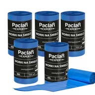 Vrecia na odpad BEST 60L 100KS sada 5 VALCOV Vrecia na odpad BEST 60L 100KS sada 5 VALCOV