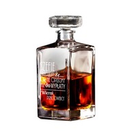 Dekantér na whisky s gravírovaním - Pre BOSS Dekantér na whisky s gravírovaním - Pre BOSS