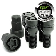 SKRUTKY PROTI KRÁDEŽI TPI TUV ČIERNA 14x1,5 kuž SKRUTKY PROTI KRÁDEŽI TPI TUV ČIERNA 14x1,5 kuž