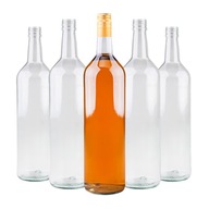 10x Monopoly sklenená fľaša 1000 ml na vodku moonshine tinktúry vínne šťavy 1l 10x Monopoly sklenená fľaša 1000 ml na vodku moonshine tinktúry vínne šťavy 1l