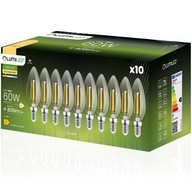 10x E14 LED sviečková žiarovka 7W 60W 3000K LUMILED 10x E14 LED sviečková žiarovka 7W 60W 3000K LUMILED