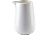 HAPPY Porcelánová kanvička na mlieko 7,5 x 11,5 cm - BIELA