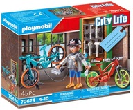 Playmobil 70674 servisná darčeková súprava na bicykel
