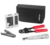 Set sieťový TESTER SŤAHOVAČ RJ45 LAN Crimper Set sieťový TESTER SŤAHOVAČ RJ45 LAN Crimper