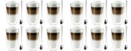 TERMÁLNE OKULIARE S DVOJITOU STENOU Z ĽADOVEJ KÁVY LATTE FRAPPE, 12 KS