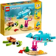 LEGO 31128 CREATOR - Delfín korytnačka Morský koník 3v1 LEGO 31128 CREATOR - Delfín korytnačka Morský koník 3v1