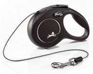 Flexi vodítko New Classic lano XS 3 čierne Shih Tzu Flexi vodítko New Classic lano XS 3 čierne Shih Tzu