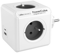 Napájacia lišta PowerCube so 4 zásuvkami USB + USB-C