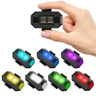 Mini lampa 7 farieb motocyklový dron USB