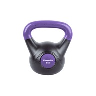BITÚMINOVÁ DUMBÍNA inSPORTline Kettlebell Dark 5 kg BITÚMINOVÁ DUMBÍNA inSPORTline Kettlebell Dark 5 kg
