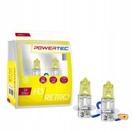 M-Tech POWERTEC RETRO H3 55W ŽIAROVKA, žltá x 2 ks. M-Tech POWERTEC RETRO H3 55W ŽIAROVKA, žltá x 2 ks.