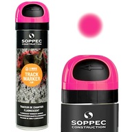 Geodetická farba Spray Soppec Track Marker Pink