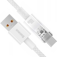 Silný Rýchly USB-A - USB-C kábel 100W 6A 2m Baseus Silný Rýchly USB-A - USB-C kábel 100W 6A 2m Baseus