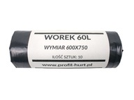 Vrecia na odpadky 60l, čierne, SILNÉ, 100 kusov! Vrecia na odpadky 60l, čierne, SILNÉ, 100 kusov!