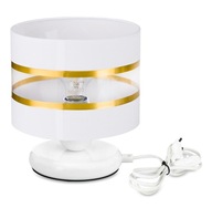 Nočná stolná lampa s LED tienidlom E27 Nočná stolná lampa s LED tienidlom E27