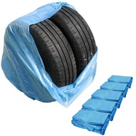 Modré veľké vrecká na pneumatiky z LDPE 100 x 100 hrúbka 30 mikrónov 100 ks