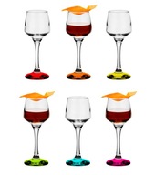 6x POHÁRKY NA LIKÉRY, VODKA 75 ml, FAREBNÉ 6x POHÁRKY NA LIKÉRY, VODKA 75 ml, FAREBNÉ