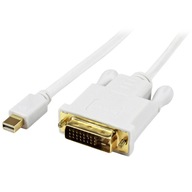 Kábel Mini DisplayPort DP na DVI 24+1 1,8 m Kábel Mini DisplayPort DP na DVI 24+1 1,8 m
