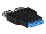 AKYGA adaptér AK-CA-58 2x USB 3.0 A f / USB 19 pin AKYGA adaptér AK-CA-58 2x USB 3.0 A f / USB 19 pin