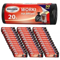 Grosik vrecia na odpad 20 l (50 kusov) XXL BAL Grosik vrecia na odpad 20 l (50 kusov) XXL BAL
