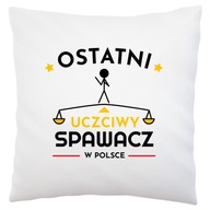 Posledný poctivý zvárač v Poľsku Biely vankúš Posledný poctivý zvárač v Poľsku Biely vankúš
