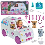 SIMBA EVI BÁBIKA LEKÁRSKA AMBULANCIA 2V1 SIMBA EVI BÁBIKA LEKÁRSKA AMBULANCIA 2V1