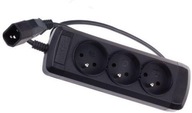 Natec Power strip pre UPS 0,6M (1xC14/3xGniaz Natec Power strip pre UPS 0,6M (1xC14/3xGniaz