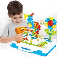 SKRUTKOVAČ VŔTAČKA SKRUTKY 3D STAVEBNÁ SADA SKRUTKOVAČ VŔTAČKA SKRUTKY 3D STAVEBNÁ SADA