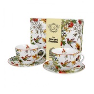 2 PORCELÁNOVÉ ŠÁLKY ČAJU 280 ml DUO LINNEA 2 PORCELÁNOVÉ ŠÁLKY ČAJU 280 ml DUO LINNEA