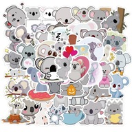 MIX KOALA HORNÉ NÁLEPKY VODEODOLNÉ 50 ks MIX KOALA HORNÉ NÁLEPKY VODEODOLNÉ 50 ks