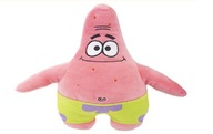 Maskot Patrick Star Spongebob štvorcové nohavice 30 cm