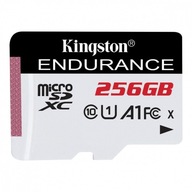 Kingston Endurance | 256GB microSD karta pre monitoring a videorekordér Kingston Endurance | 256GB microSD karta pre monitoring a videorekordér