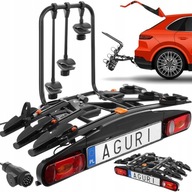 Aguri Active Bike Black na ťažné zariadenie 3-4bikes KATOWICE Aguri Active Bike Black na ťažné zariadenie 3-4bikes KATOWICE
