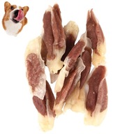 Pochúťka pre psov Králičie uši s kuracím mäsom 500g Pochúťka pre psov Králičie uši s kuracím mäsom 500g