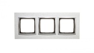 Simon 54 Nature Trojitý rám kovový INOX CLASSIC Simon 54 Nature Trojitý rám kovový INOX CLASSIC