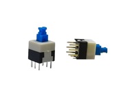 TLAČIDLO MIKRO SPÍNAČ 8x8 mm 6 pin ZAP VYP 10KS TLAČIDLO MIKRO SPÍNAČ 8x8 mm 6 pin ZAP VYP 10KS