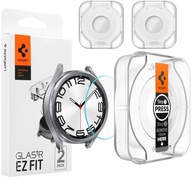 2x Tvrdené sklo SPIGEN + rám pre Samsung Galaxy Watch 6 Classic 43 mm 2x Tvrdené sklo SPIGEN + rám pre Samsung Galaxy Watch 6 Classic 43 mm
